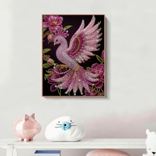Preview: Diamond Painting Perlen Phönix